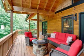 Spacious Blue Ridge Cabin with Private Hot Tub!